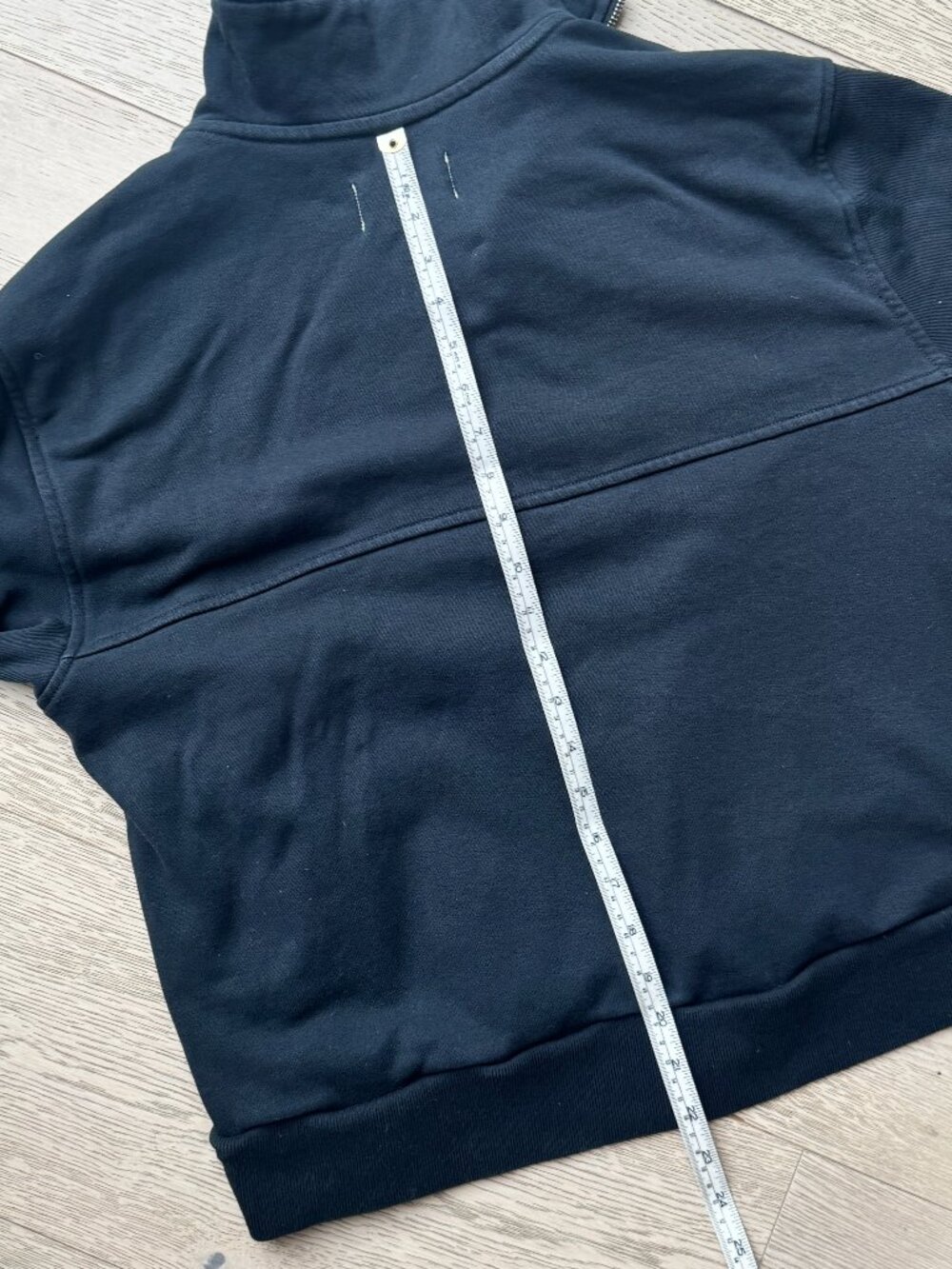 Everlane The Track Half Zip Pullover Black M Med - Picture 14 of 14